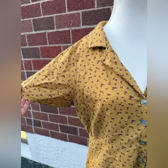 Madewell Mini Shirt Dress / Great Condition / Sz 10 - Picture 2 of 5